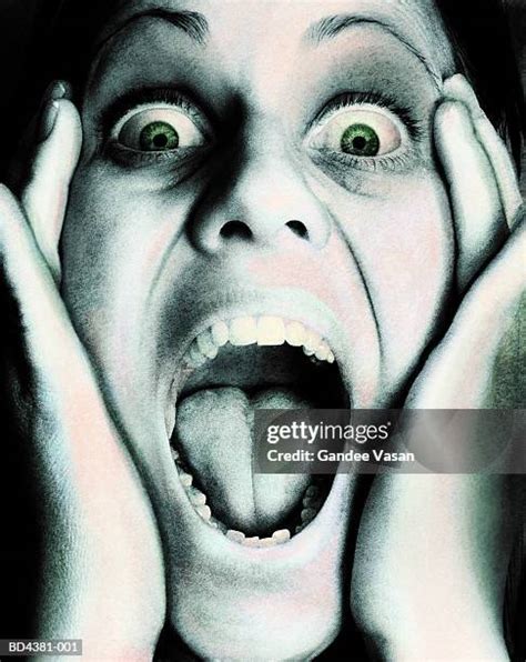 Woman Screaming In Horror