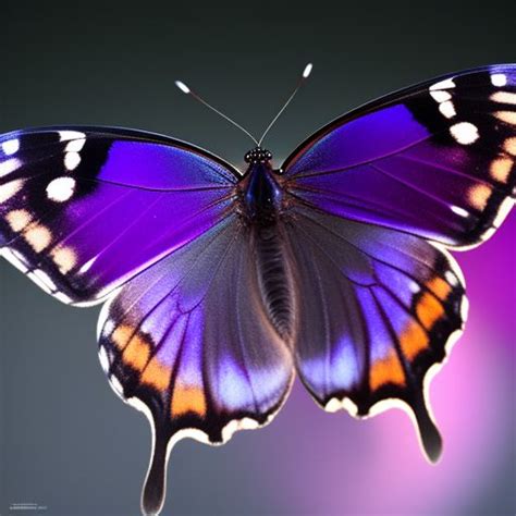 Purepurpler Purple Emperor Butterfly K Photorealistic Ultra