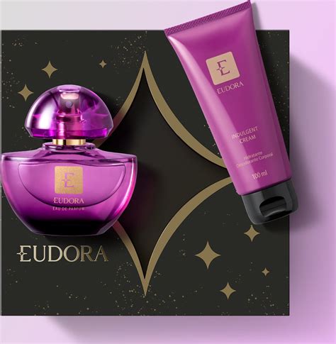 Kit Presente Natal EDP Roxo 2 Itens Eudora