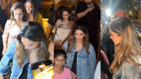 Deepika Padukone Is Pregnant At The Moment Spotted With Her Mother In