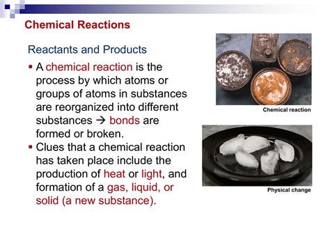 Chemical Reactions