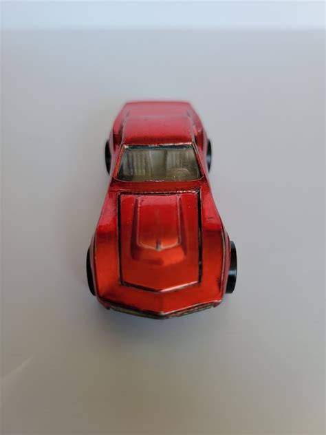 Hot Wheels Redlines Custom Corvette Red Etsy