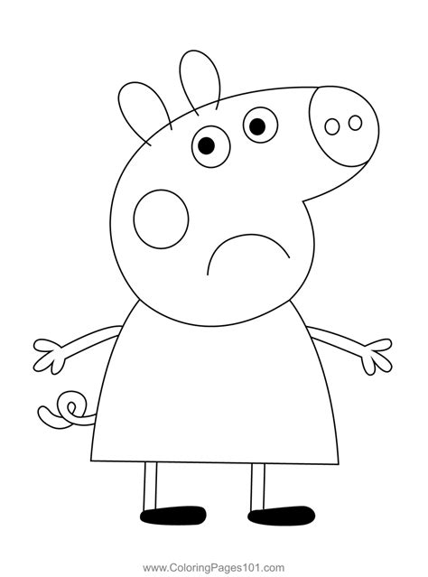 Peppa Pig's Holiday Coloring Page in 2023 | Peppa pig holiday, Peppa ...