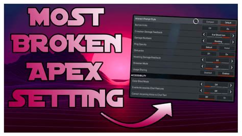 How To Get Aimbot In Apex Best Apex Legends Season 8 Settings Youtube