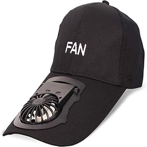 Zghybd Usb Charging Fan Hat Sun Hats With Three Speed Adjustable