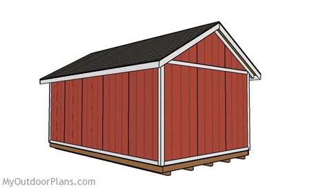 Building a large shed | MyOutdoorPlans