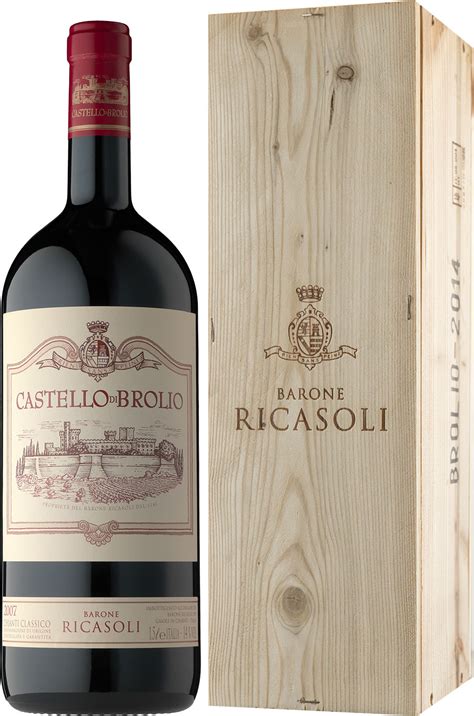 Brolio Chianti Classico 1 5L Ricasoli 2021 Skrzynka M P Alkohole Wina