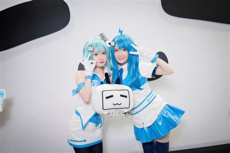 【コスプレ】「ビリビリ動画」双子の中国人気レイヤーがダンスパフォーマンスで魅了！【ニコニコ超会議2019】 13枚目の写真・画像 アニメ！アニメ！