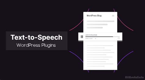 8 Best Text To Speech WordPress Plugins For Your Blog