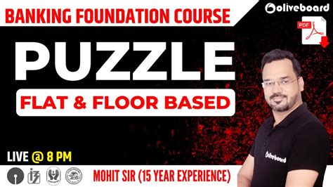 Flat And Floor Based Puzzle For Bank Exams Banking Foundation Course