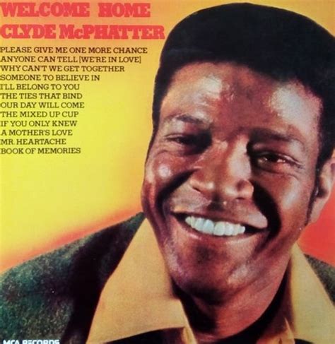 Welcome Home Lbum De Clyde Mcphatter Letras Mus Br