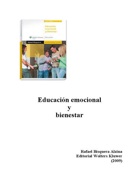 Bisquerra Educ Emocional 288 Las Emociones Autosuperación