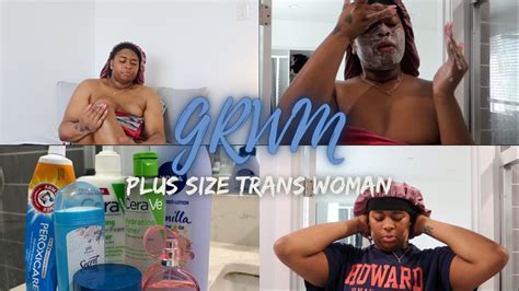 Grwm Plus Size D Appt Shower Routine Body Care Ph Balance Youtube