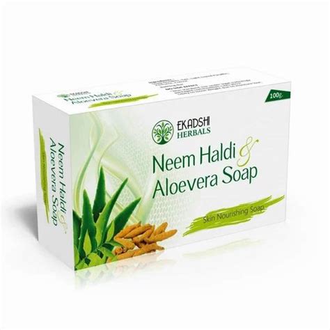 Neem Haldi Aloe Vera Soap Packaging 75 Gm At Rs 45 Piece In