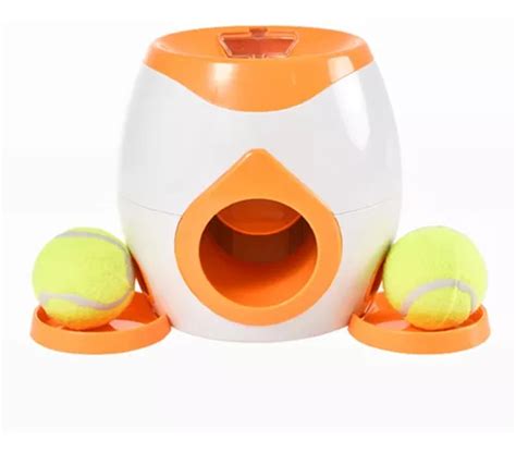 Brinquedo Interativo Para Cães Lançador De Bola Automático