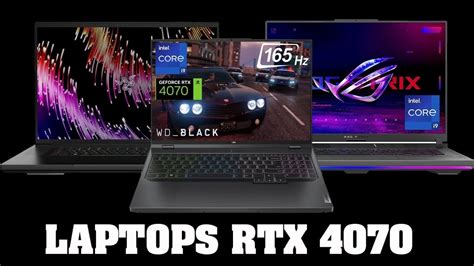 PORTATILES CON RTX 4070 Que DEBES COMPRAR MEJORES LAPTOPS CON RTX