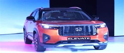 Hondas New Elevate Suv Leaked Details Reveal New Features Variants