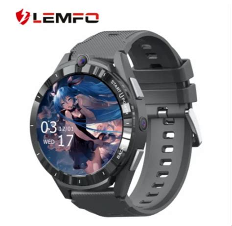 LEMFO LEM 16 NEW Smart Watch 2022 Men GPS Nano SIM Card 4G Android 12