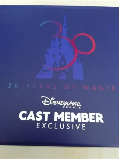 Bo Te Disney Cast Member Me Anniversaire Disneyland Paris Ans