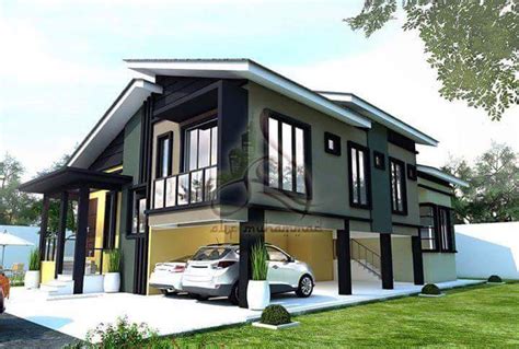 Design Rumah Kampung Modern