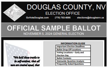 Elections Douglas County Clerk Treasurer