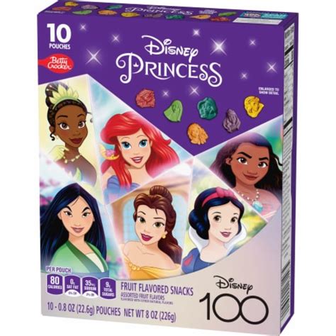 Disney Princess Gluten Free Fruit Flavored Snacks 10 Ct 0 8 Oz Kroger