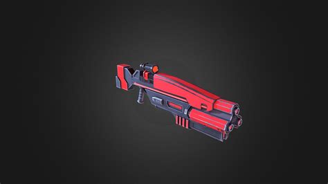 Scifi Gun 3d Model By Joe Y Neonswager [c96ab67] Sketchfab