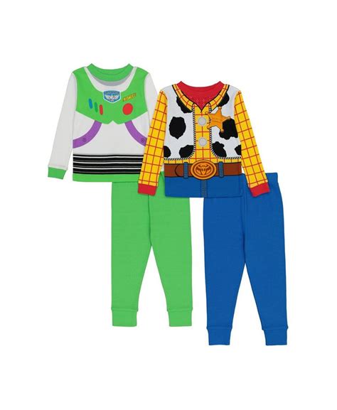 Ame Toy Story Toddler Boys 4 Piece Pajama Set And Reviews Pajamas