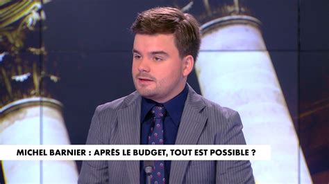 L Dito De Gauthier Le Bret Michel Barnier Apr S Le Budget Tout