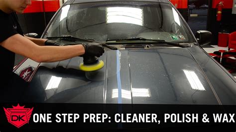 One Step Prep Auto Cleaner Polish And Wax Youtube