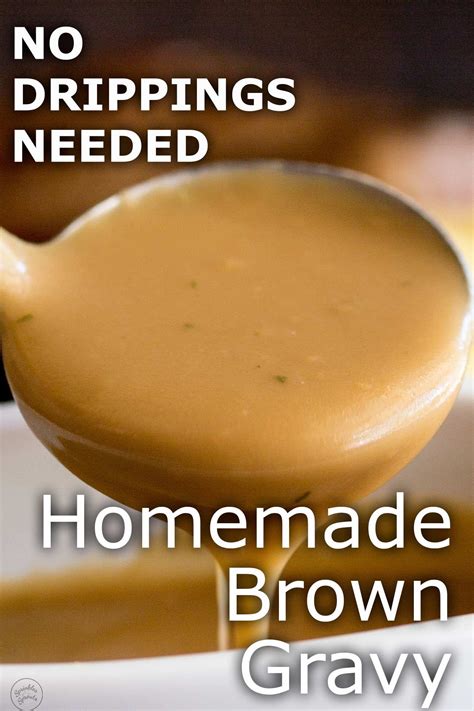 Learn How To Make Homemade Brown Gravy From Scratch So Easy This