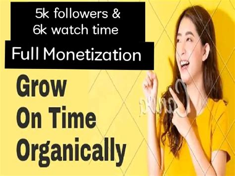 60k Watch Time 5000 Followers Full Monetization On Your Facebook Page