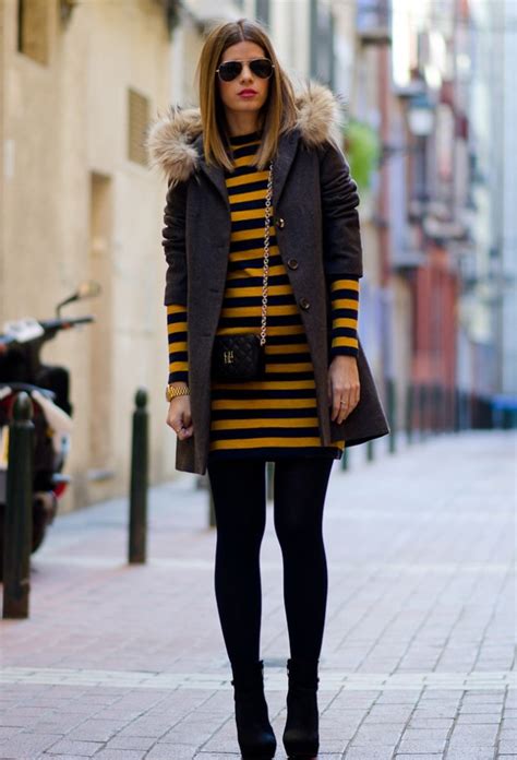 Street Style Ideas With Sweater Dresses