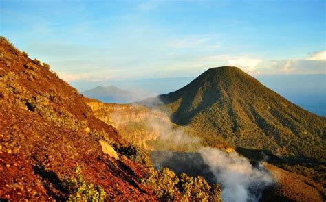 Gunung Gede Pangrango National Park Indonesia Mountains Central