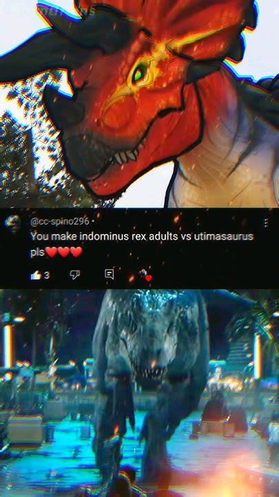 Ultimasaurus Vs Indominus Rex Adult Youtube