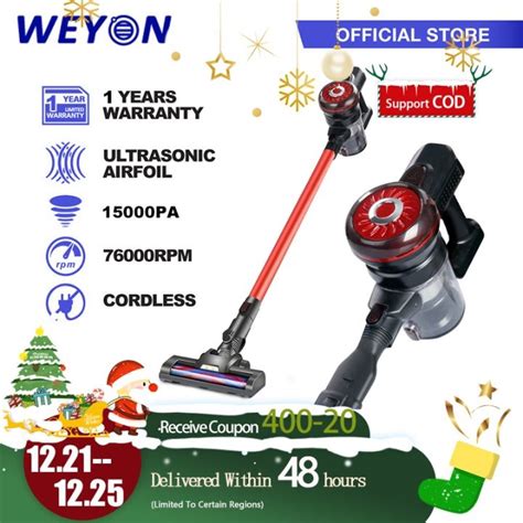 Weyon Wireless Cordless Vacuum Cleaner For Home Office Wet Dry Vacuum