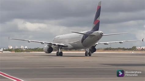 Pushback E Decolagem Do Boeing 737 700 PR GEI Para Recife Pushback Do