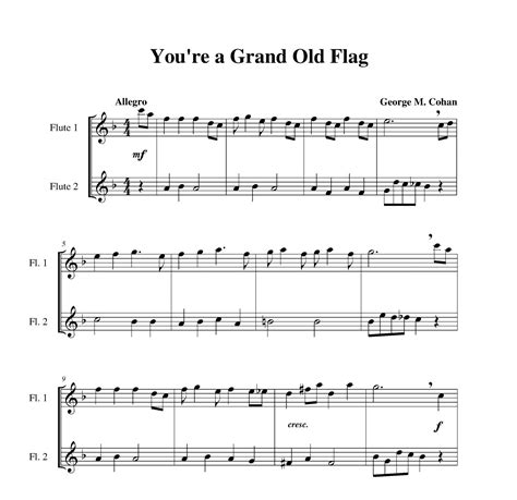 You're a Grand Old Flag