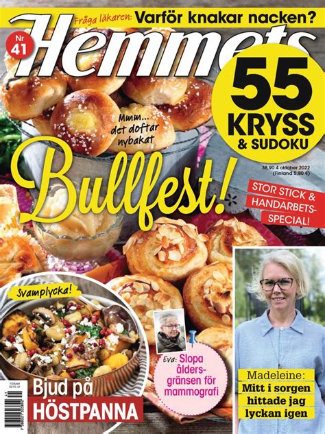 Hemmets Veckotidning Nr 41 2022 Digital DiscountMags Ca