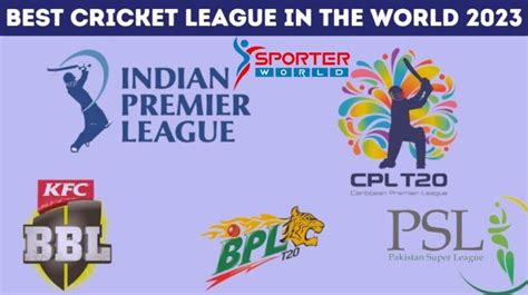 Best Cricket league in the World 2023 - Sporterworld