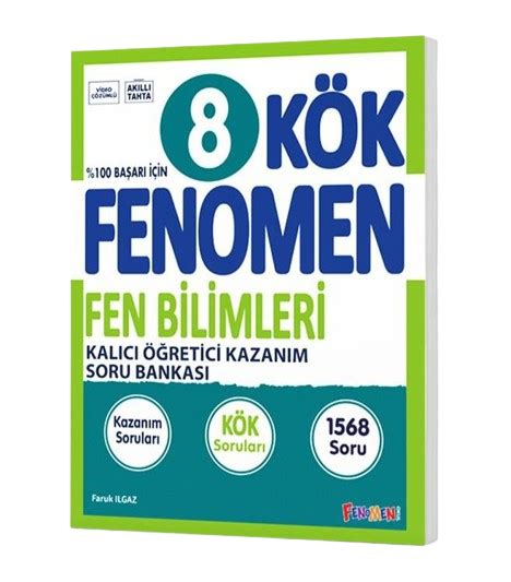 Fenomen Okul S N F Fen Bilimleri Fenomen K K Soru Bankas Faruk Ilg