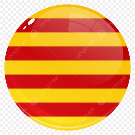 Countries Flags Clipart Hd Png Round Country Flag Catalonia Country Flag Catalonia Png Image