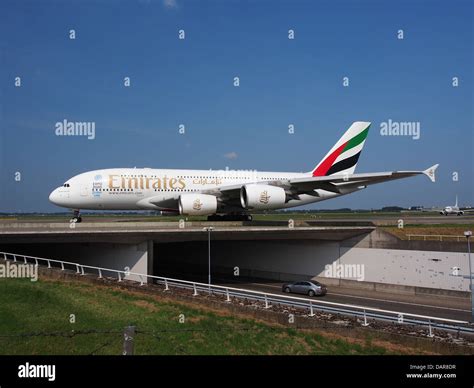 A Eec Emirates Airbus A Cn At Schiphol Amsterdam Airport