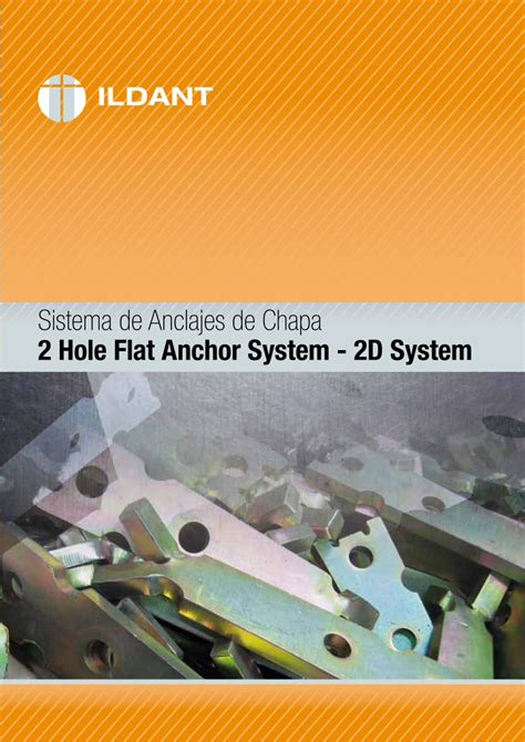 Pdf Sistema De Anclajes De Chapa Hole Flat Anchor Sistema De