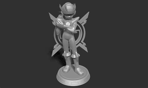 Mega Man X Dive 3d Model 3d Printable Cgtrader