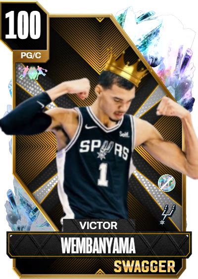 Nba K Kdb Custom Card Victor Wemby Swagger