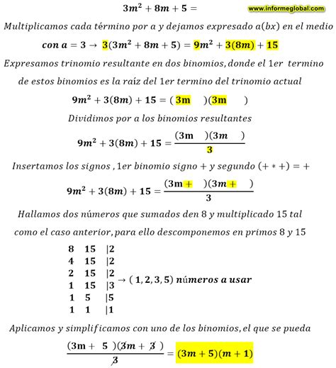 ᐅ Los 10 casos de Factorización con ejercicios resueltos