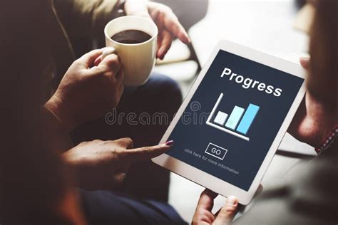 Progress Development Improvement Advancement Concept Stock Image