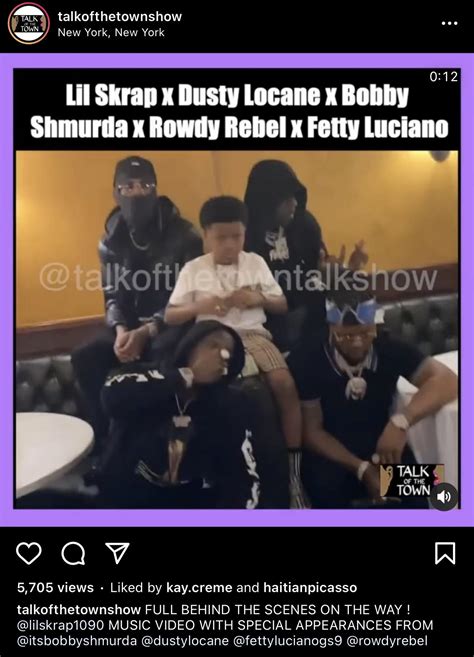 Lil Skrap 1090 X Dusty Locane X Rowdy Rebel X Bobby Shmurda X Fetty