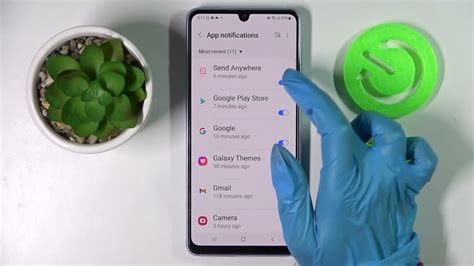 How To Turn On Off App Notifications On Samsung Galaxy A Manage